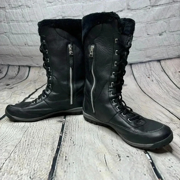 Helly Hansen Women’s Black Waterproof Winter Boots Women’s size 7.5 - Picture 4 of 11